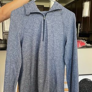 Lululemon Drysense Mens Quarter Zip w/ Hood